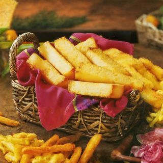 Сырные гренки