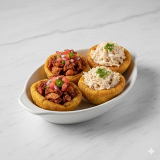 Canastitas de plátano