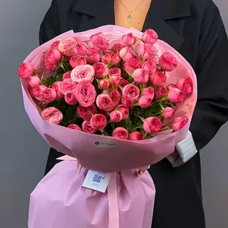 цветы Букет Art Flowers Розовая Гроза 