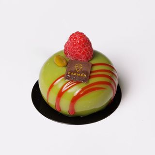 Monoporzione PISTACCHIO E LAMPONE