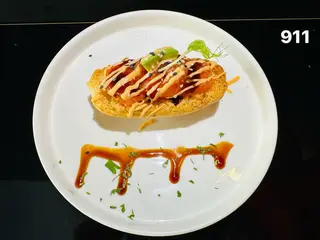 911. Salmone bruschetta speciale