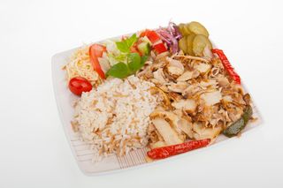 Kebab talerz kurczak