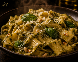 Pappardelle con Pesto