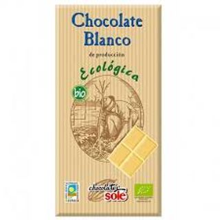 Chocolate Blanco Solé 100Gr