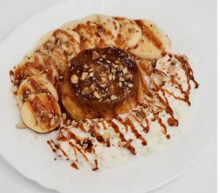 Flan Con Nata