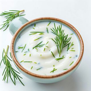 Млечен сос с копър