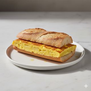 Bocadillo de tortilla de patata