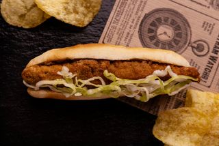 53 Montadito De Filetes De Lenguado Crispy