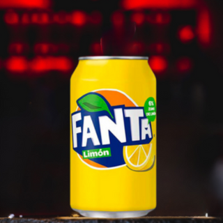 Fanta Limón lata 330ml.