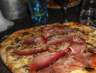 Porcini e crudo