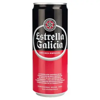 Cerveza Estrella Galicia (330 Ml.)