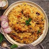Hyderabad Biryani + FREE SODA
