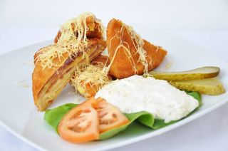 Slane palačinke sa pršutom