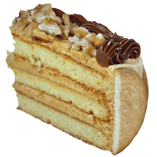 Tarta Dorada (porción)