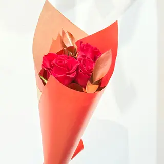 Rosas Rojas 3 Tallos