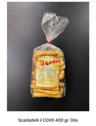 Scaldatelli il covo 400 g all'olio