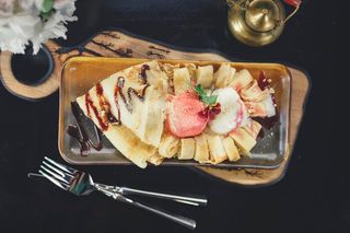 Clatite cu inghetata