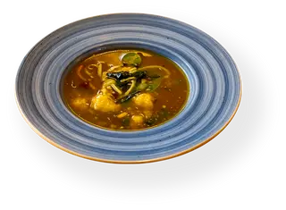 Vegetable Dumpling supa