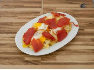 Huevos Rotos Con Jamón