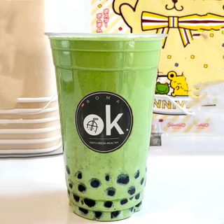 Matcha Bubble Tea (caldo/freddo）