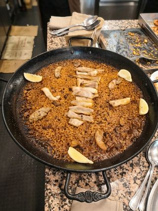 Paella De Secreto Y Foie