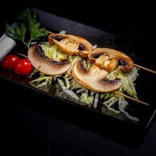 Spiedini di funghi