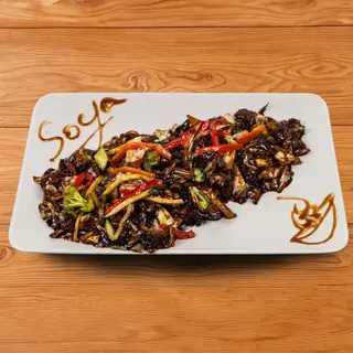 Svinjetina u teriyaki sosu