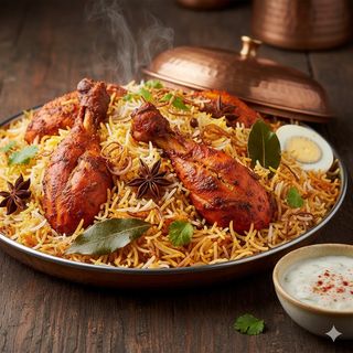 Biriyani pollo tandoori