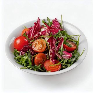 Rikola s radičem i cherry rajčicom