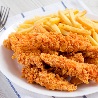 Plato De Tiras De Pollo (7 Uds.)