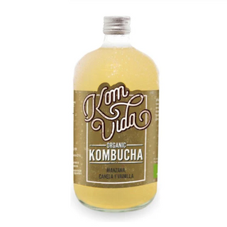 Kombucha de manzana, canela y vainilla