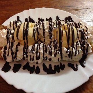 Crepe Con Helado (2 Bolas)