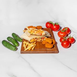 Шаурма с наггетсами (400гр)