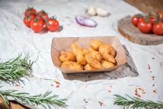 Battered shrimp