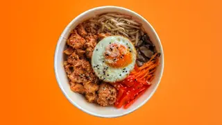 Bibimbap z kurczakiem bulgogi
