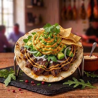 Taco De Carnitas De Ternera