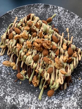 Gaufres Nutella Pistache Fruits Secs