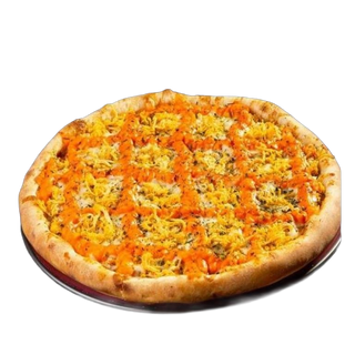 Pizza de Frango com Cheddar