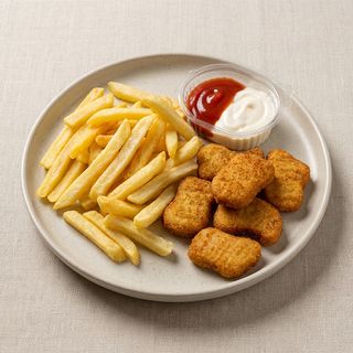 Nuggets cu cartofi pai