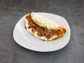 Cachapa ternera Mechada (1 Ud.)