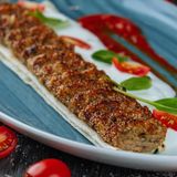 Люля с курицей и грибами в кунжуте