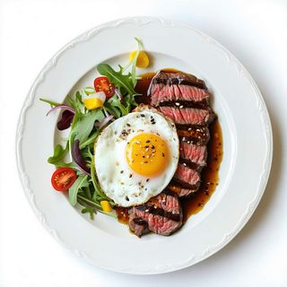 Menu Carne en bistec +arroz+ bebida