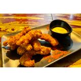 Crujientes de pollo con salsa mostaza y miel (5 uds.)