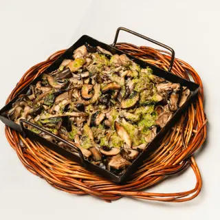 Barreja de bolets al forn