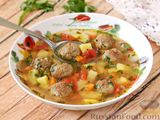 Суп картофельный с фрикадельками