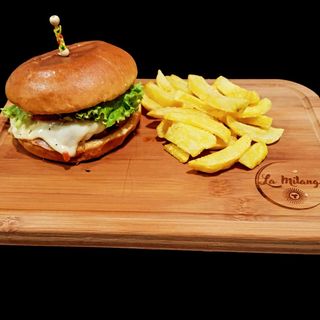 Hamburguesa Súper De Pollo