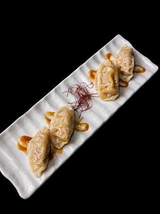 Gyozas de gamba roja y jengibre[4]