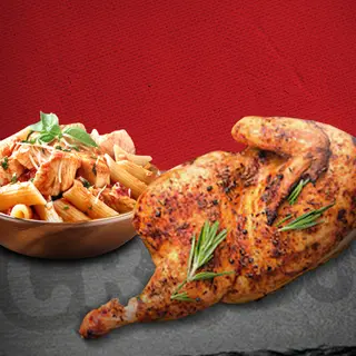 1/2 Poulte & Pasta