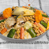 Cuscús de pollo y verduras