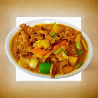 #34 Wok de ternera con curry